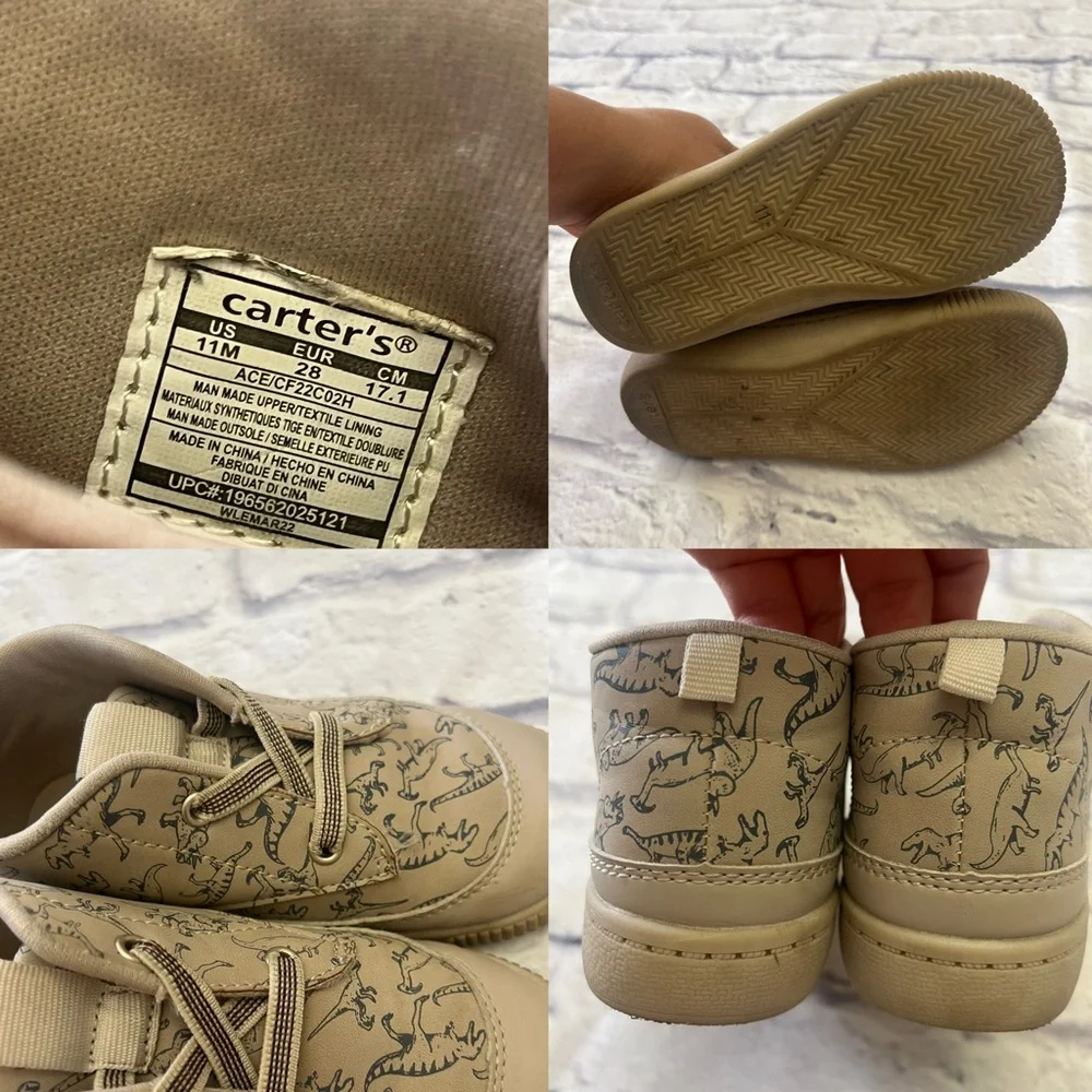 Carter's Boy's Ace‎ Fashion Boot SIZE 11M